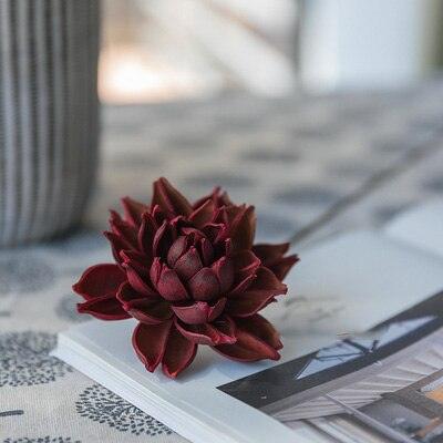 Lotus Handcrafted from Natural Dried Pressed Blooms for Home Interiors