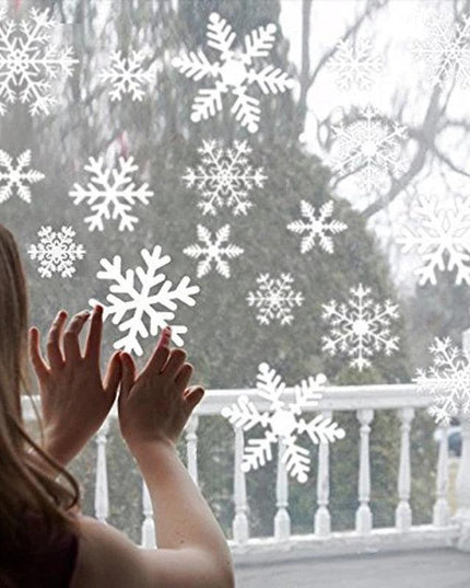 Enchanting Winter Wonderland Snowflake Decals Set