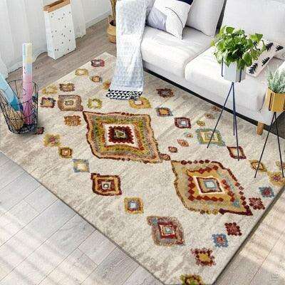 Chic Moroccan Velvet Area Rugs for Stylish Home Decor