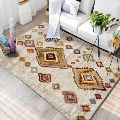 Modern Moroccan Velvet Carpets for Stylish Home Décor