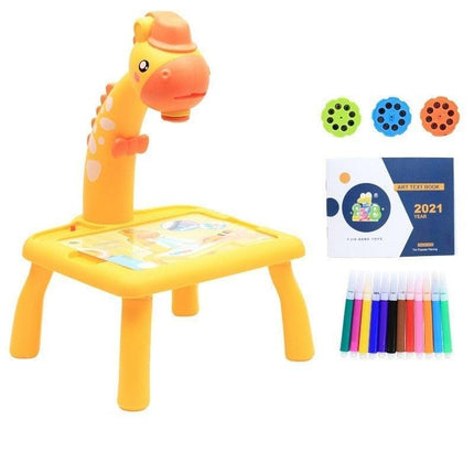 Interactive LED Art Projector Drawing Station for Kids - Ignite Imagination and Learning