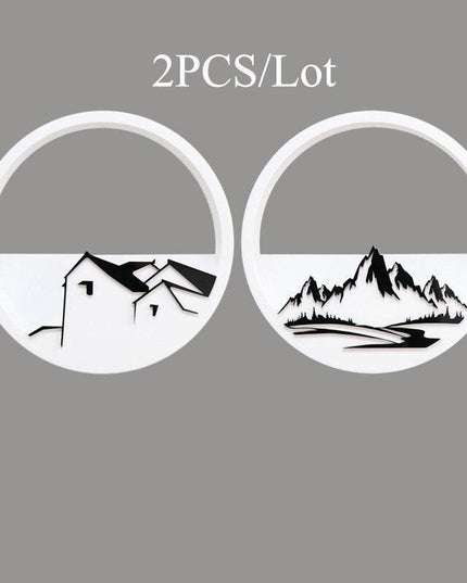 Sleek Modern Round Wall Planter - Stylish Hanging Decor for Your Greenery