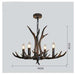 Majestic Handcrafted Deer Antler Resin Lighting Fixture - Timeless Luxury