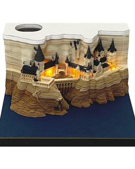 Elegant 3D Kawaii Piano Memo Pad - Chic Mini Journal for Artistic Inspiration