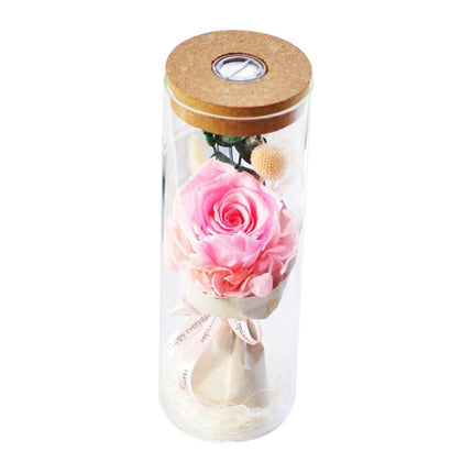 Eternal Blossom Rose - Enchanted Glass Dome Keepsake