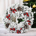 Festive DIY Wreath Making Kit with Eco-Friendly Pine Cones and Seasonal Decor