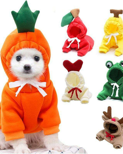 Chic Hooded Winter Jacket for Small Dogs - Fashionable Warmth for Tiny Tails