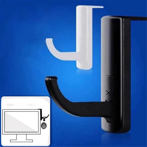 Earphone Stand with Monitor Mount - Cable Organizer and Headphone Holder for Desk