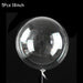 Enchanting LED Bobo Balloon Set with Glow-in-the-Dark Effect and Elegant Column Stand