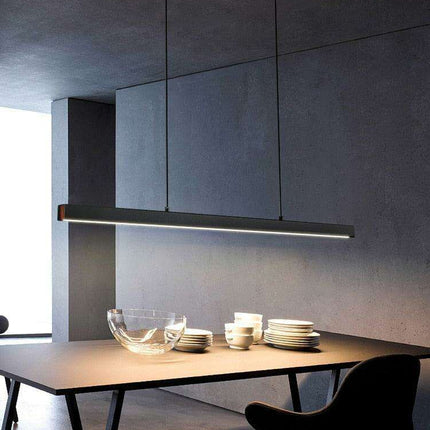 Contemporary LED Hanging Light Fixture for Dining, Kitchen, and Office Spaces