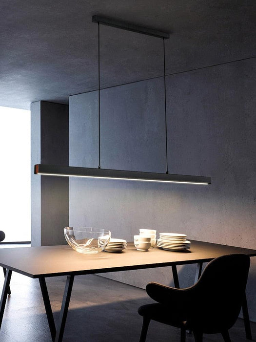 Contemporary LED Chandelier for Dining Room, Kitchen, and Office