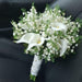 Enchanting Calla Lily and Lily of the Valley Wedding Bouquet: A Timeless Symbol of Elegance