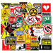 Safety Alert Decals - Various Pack Options