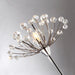 Luxurious Crystal Dandelion LED Floor Lamp Collection - Illuminate with 3 or 5 Heads