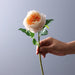 5pcs Premium Realistic Rose Peony Artificial Flowers