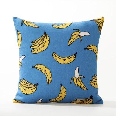 Chic Geometric Cartoon Pillow Cover