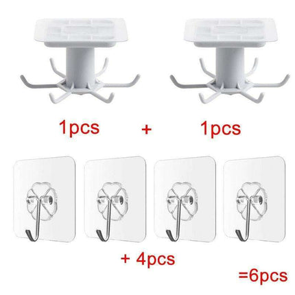 Multi-Functional 360° Rotating Waterproof Kitchen Caddy for Efficient Storage Solutions