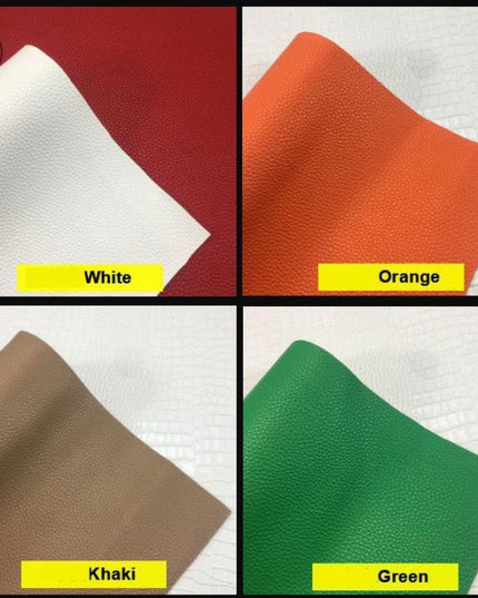 Vibrant DIY Leather Patch Kit for Furniture and Car Refresh