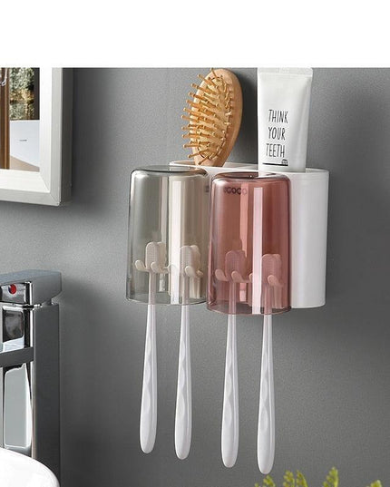 Family-Friendly Toothbrush Holder - Ultimate Bathroom Organizer for Shared Spaces