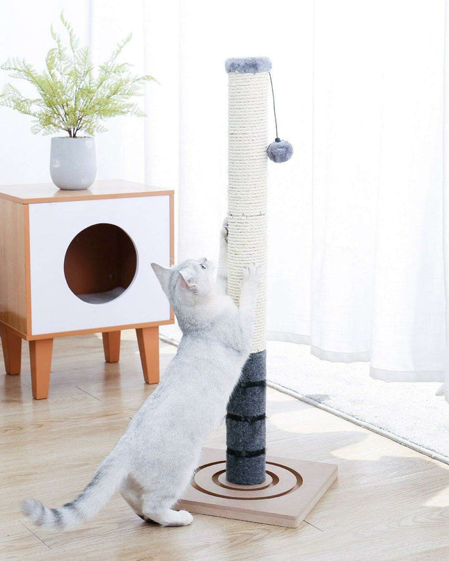 Ultimate Cat Playground Tower: Multi-Level Activity Hub with Scratching Post and Toy Set
