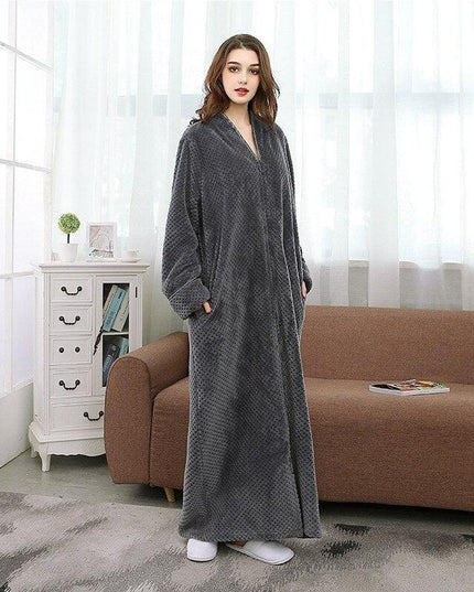 Plush 100% Cotton Cut Velvet Men's Luxury Bathrobe - Unmatched Comfort and Style