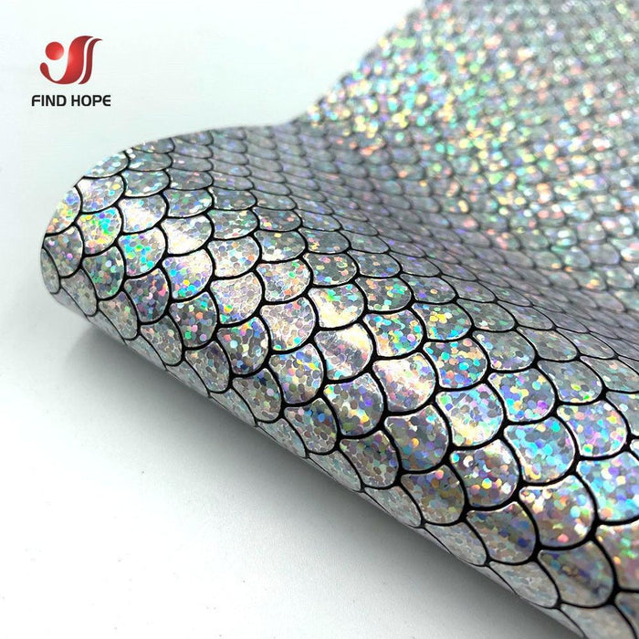 Magical Mermaid Scale Fabric: A Crafting Essential with Enchanting Sparkle