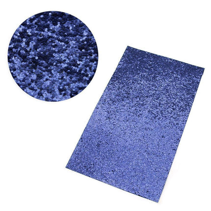 Glamorous Chunky Glitter Faux Leather Sheets - Ultimate DIY Crafting Material
