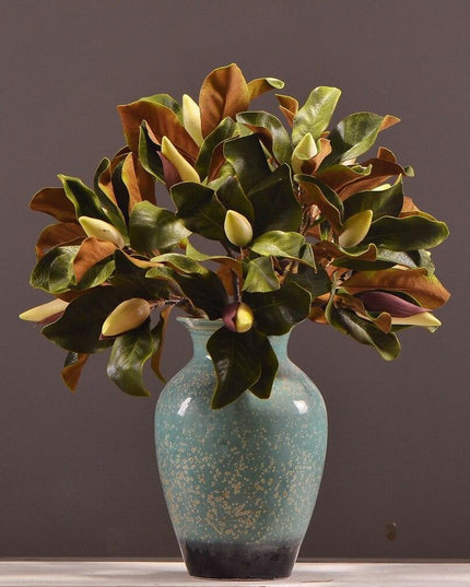 Exquisite Customizable Silk Magnolia Flower Arrangement with Tailored Stems