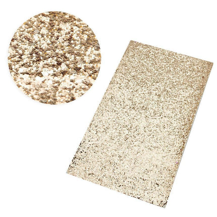 Glamorous Chunky Glitter Faux Leather Sheets - Ultimate DIY Crafting Material