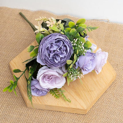 Elegant White Silk Roses - Perfect for Weddings, Autumn Decor, and Holiday Celebrations