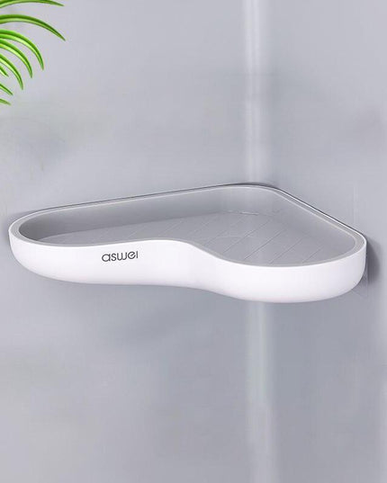 Charming Heart-Shaped Wall Storage Shelf with Enhanced Water Drainage System