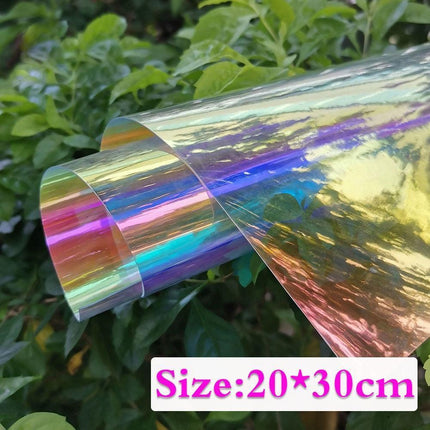 Holographic Iridescent PVC Crafting Sheet