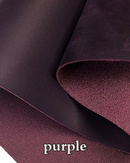 Enchanted Dark Orange Witchcraft Faux Leather Crafting Sheet - 2mm: Ignite Your Creative Spell