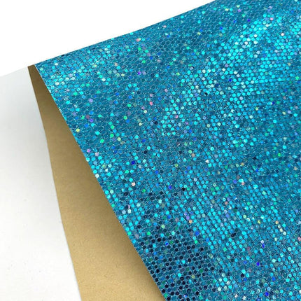 Dazzling Diamond Glitter Self-Adhesive Fabric - Elevate Your DIY Creations