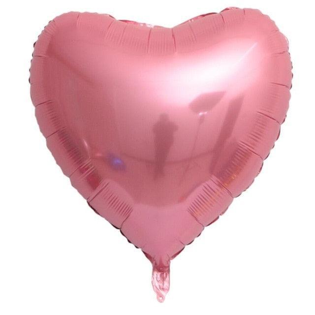 Love-Inspired Red Heart Foil Balloon Collection for Memorable Celebrations