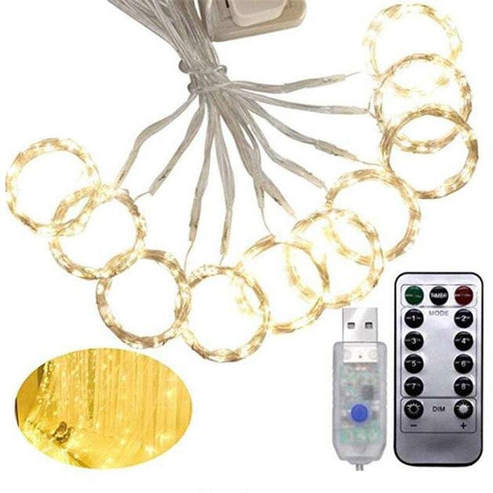 3M LED Fairy Lights Garland with Remote Control - Festive Christmas Home Decor