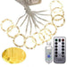 LED Fairy Lights Garland with Remote Control for Christmas Home Decor by 3M - 3M Length