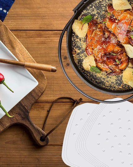 Sustainable 100-Count 9-Inch Square Air Fryer Parchment Liners