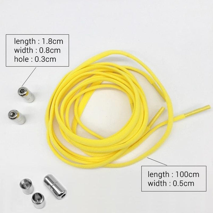 Revamp Your Footwear Style with the Innovative No Tie Elastic Shoelaces Kit