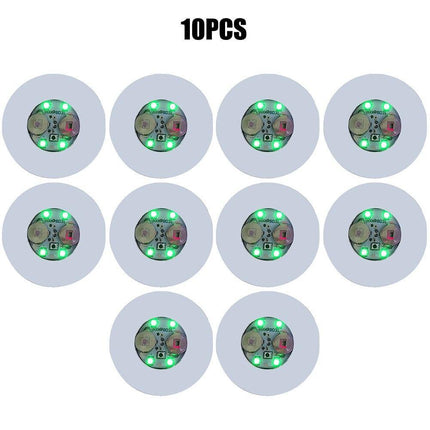 Illuminated Brain Specimen Coasters - Engaging Educational Drink Accessories