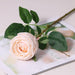 Elegant 5-Piece Realistic Rose Artificial Flowers Bouquet with Moisturizing Simulation