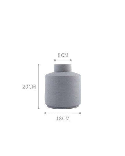 Scandinavian Elegance: Artisanal Ceramic Vase for Modern Interiors