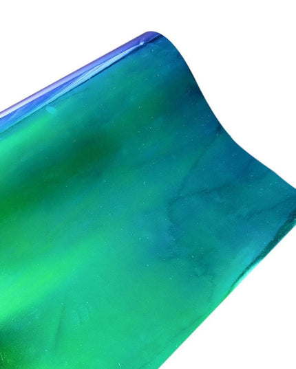Reflective Holographic Iridescent Faux Leather - Essential Crafting Material