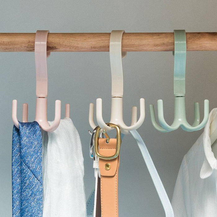 Closet Space Maximizing Clothes Organizer Rack