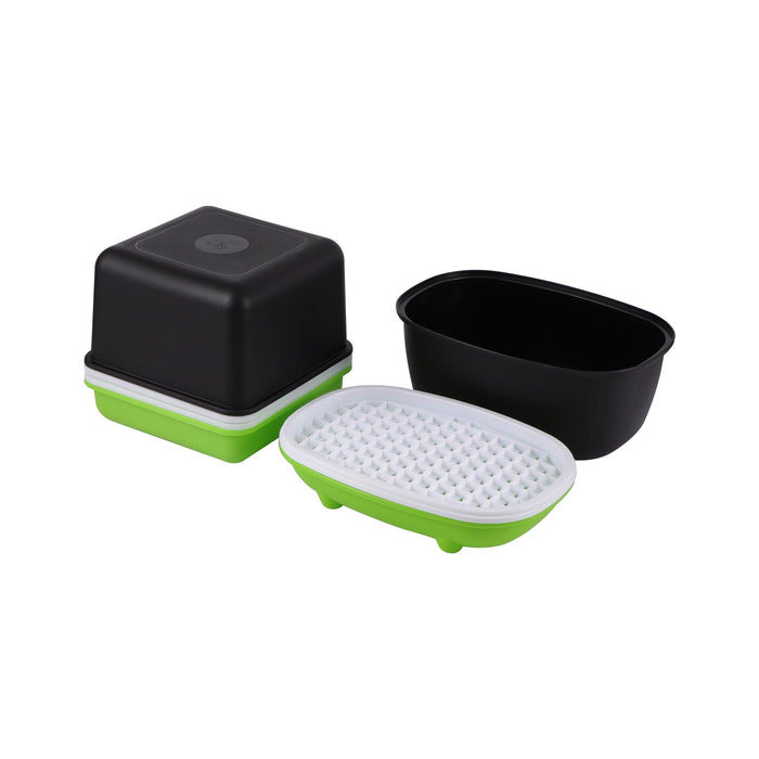 Hydroponic Peanut Sprout Growing Kit with Complete Tray System for Home Gardening