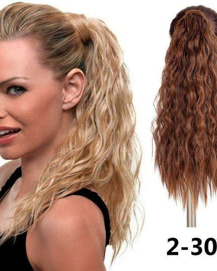 Transformative 24-Inch Magic Sticker Ponytail Extension