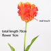 Opulent Parrot Tulip Silk Flowers - Luxurious Artificial Blooms for Special Occasions
