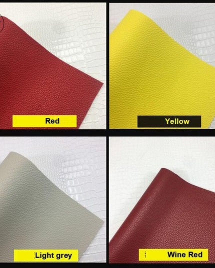 Vibrant DIY Leather Patch Kit for Furniture and Car Refresh