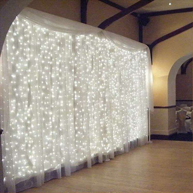 Enchanted 3m LED Fairy Light Curtain - Create a Whimsical Atmosphere in Your Home