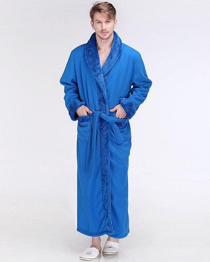 Luxurious Unisex Flannel Kimono Robe for Ultimate Comfort